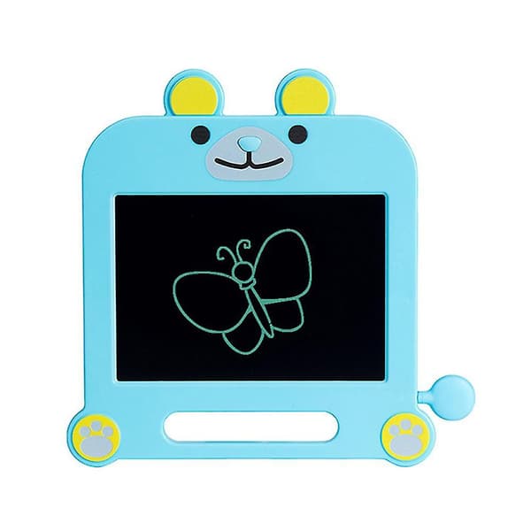 Viskelæder Genanvendelig LCD Tablet Julegave H blue style1