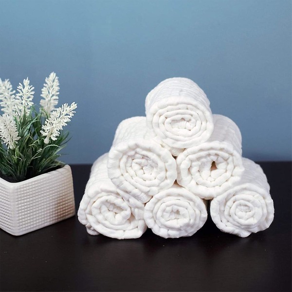 Stora Rapburpdukar - 100 % bomull Extra absorberande och mjuka handdukar - 3-pack blå White
