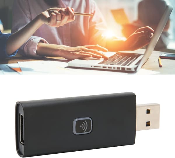 Bewinner Bluetooth-kontrolleradapter for /Switch/TV/Box/PC Gamepad, liten USB-omformer med trådløs spillhåndtak, Plug and Play