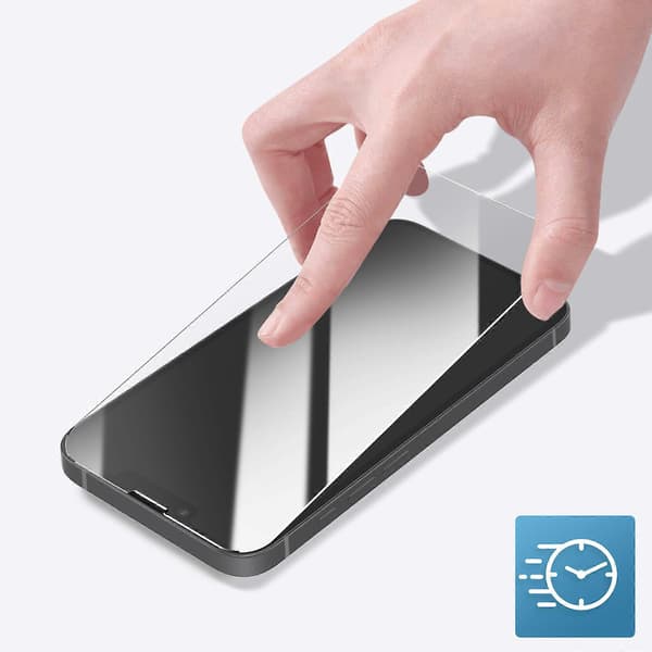 Hærdet glas til iPhone 16e Hårdhed 9H Anti-ridse, Transparent