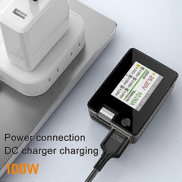 Typ A 100CM USB-C till XT60 Adapterbar Typ-C till XT60 Laddningskabel Stöder PD 100W 20V/5A Snabbladdning