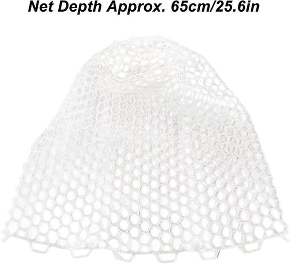 65 cm dybde gummi erstatningsnet til fiskenet
