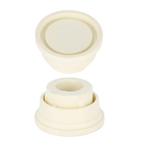 2 stk. Pool Stigestoppe, Hvid Gummibuffer Sæt til Indbyggede Pool Stiger, Universelle Reservedele