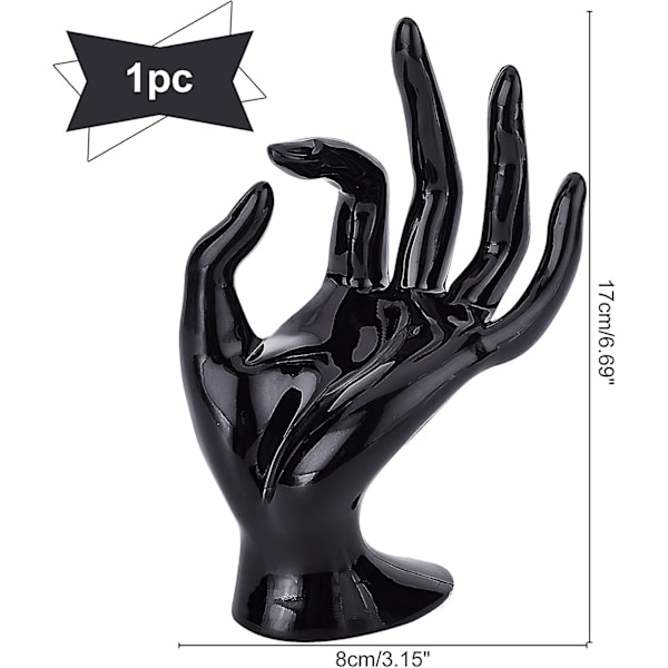 Håndsmykke Displayholder, OK-formet Hånd Armbånd Ringholder Smykkestativ Klokkestativ Støtte Vielsesring Smykkeutstilling Display For Hjemmebutikk