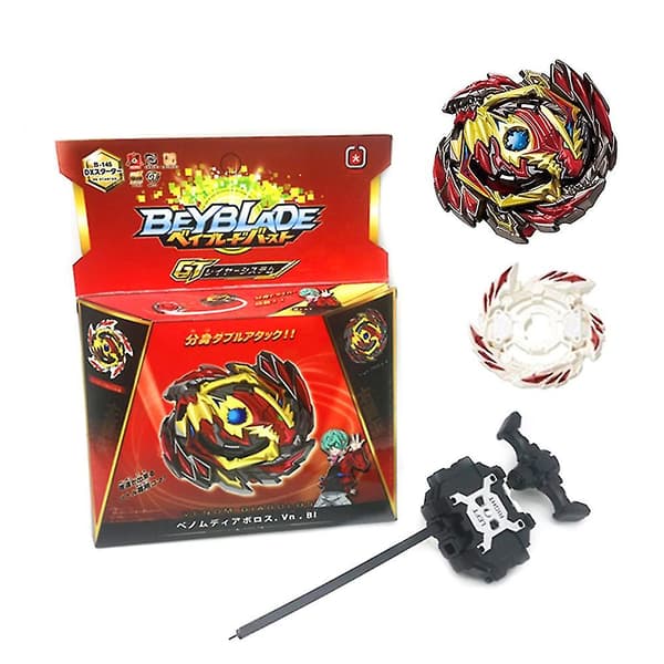 Beyblade Burst Gt B-145 Starter Launcher Leke Barn Gave Ruler