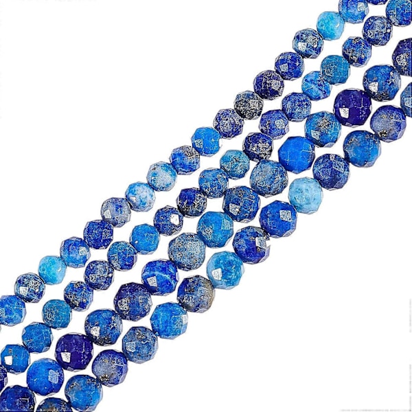 90 st 8mm Naturstenspärlor Naturlig Chalcedon Runda Pärlor Äkta Ädelsten Lösa Pärlor för Armband Halsband