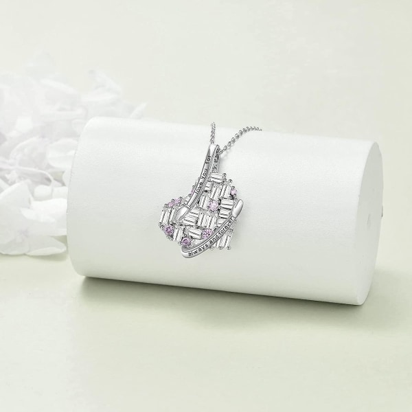 Dotter Halsband Sterling Silver Dotter Hjärta Hänge Smycken Dotter Gåvor