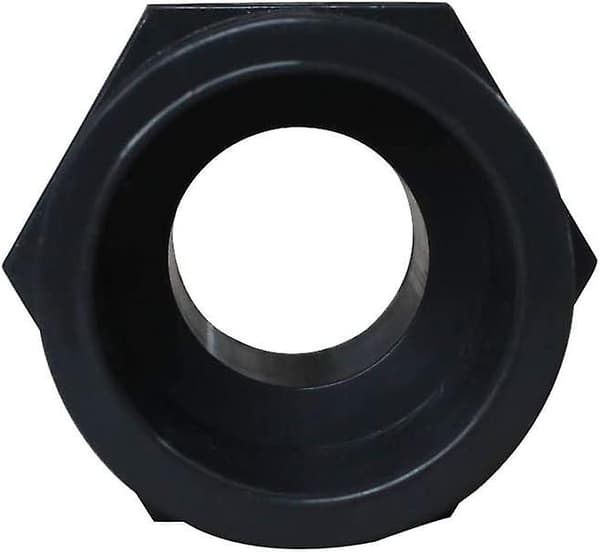 2 stk. hann PVC gjengeende, Dn40 (innvendig diameter 50 mm - 1-1/2\" gjenge)