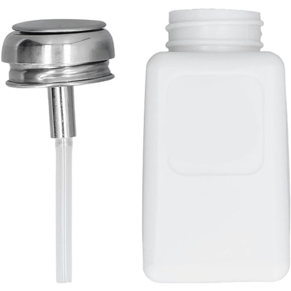 200ml Push Down Dispenser Pumpe Flaske (Blå)