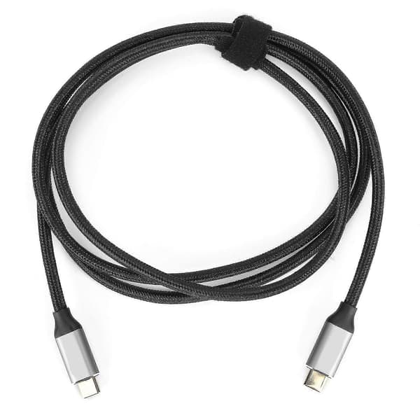USB Type C til USB Type C Kabel 2m - USB 3.1, 100W, Dobbelt Hoved, PD 5A Hurtig Opladning