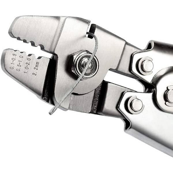 Wire Rope Crimper för crimpning av fiskespön upp till 2,2 mm,   Wire Rope Crimping Tool