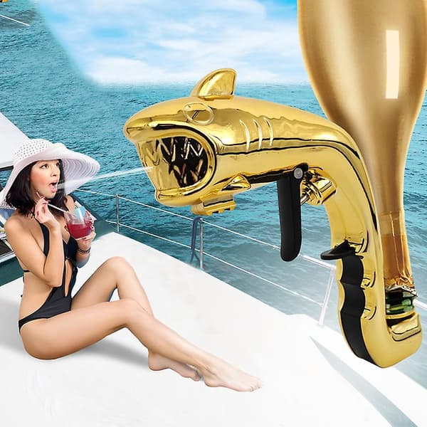 Samppanjapistooli Olutpistooli, Olutpistooli Ampuja Kuplavedelle Gold Dolphin