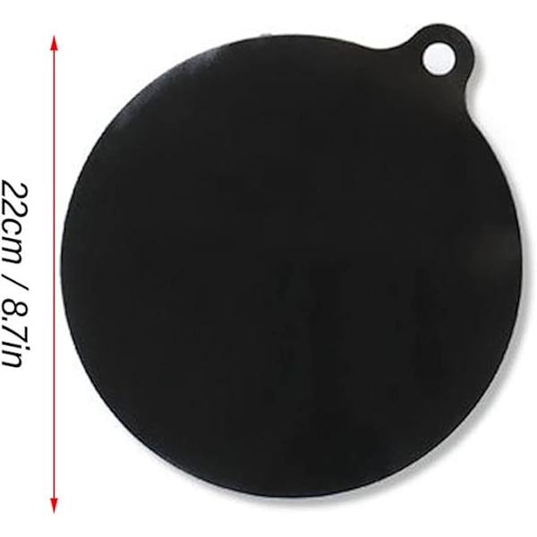 Liesisuoja silikoni induktioliesi suojamatto paloturvallinen, estää liukastumisen keittiötarvikkeille (pyöreä 22 cm)