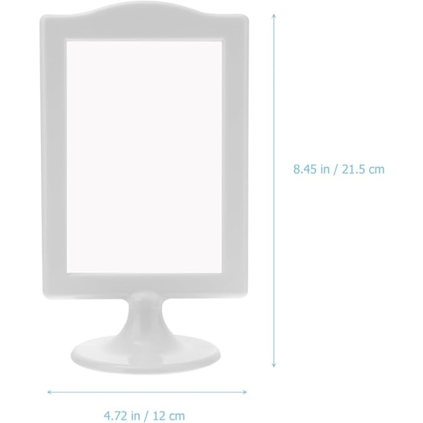 Dobbeltsidet stående billedramme 4 stykker 20 x 100 cm (8 45 x 4 72 tommer)