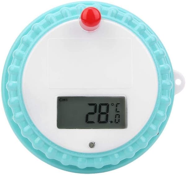 Trådløst termometer, digital swimmingpooltemperatur, flydende vandmåler