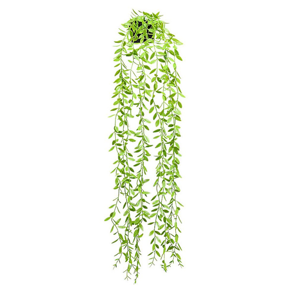 Kunstige Planter I Potter, Indendørs Grøn Realistisk Falsk Plante Til Hjem Kontor Have Dekoration Style 2