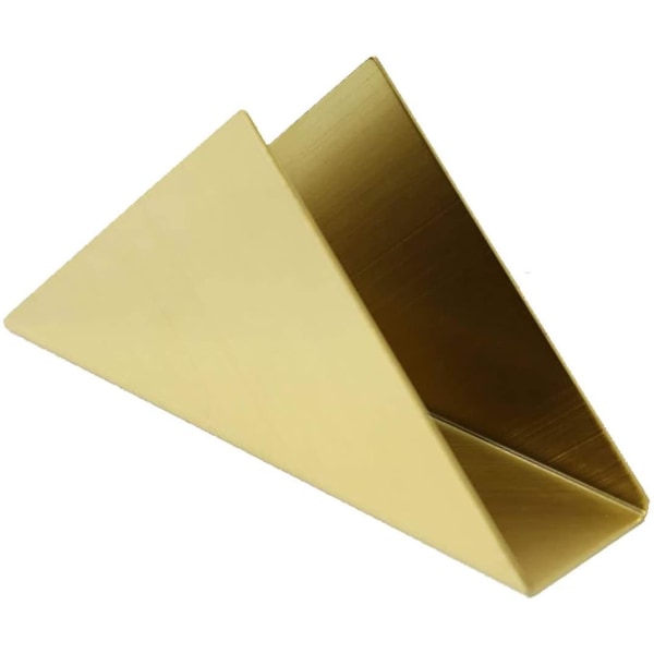 Servetthållare, Servetthållare För Bord Kök - Guldfärg Platta servetter Pappershållare, Servetthållare i rostfritt stål