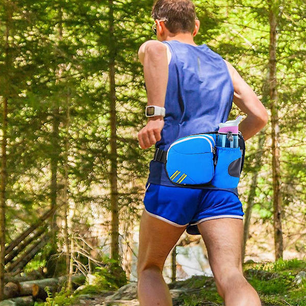 Sykkel- og løpesekk - utendørs fjellklatringsekk - multifunksjonell sportsveske blue
