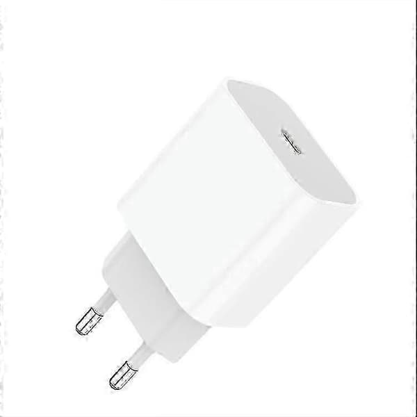 20W USB C PD 3.0 Laderkabel ikke inkludert (hvit)
