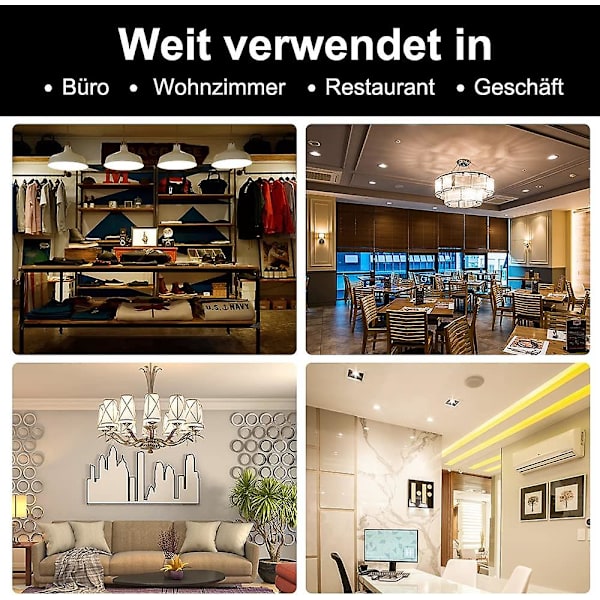 3 st 3w 12v G6.35 LED-lampa T3 / T4 / T5 G6.35 / Gy6.35 sockel Kall vit 6000k Ersättning för 30w halogenlampa [energiklass A++]