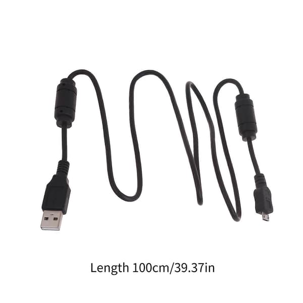 Magnetisk störningsresistent USB till Micro USB-datakabel, skärmad datakabel, hållbar sladd för telefoner, surfplattor och mer