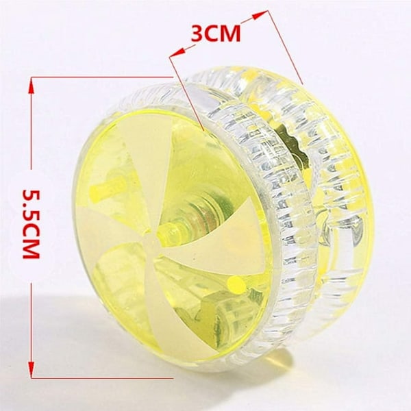 LED-upplyst Yo-Yo för Barn Nybörjare Yo-Yo för Barn Responsiv Kullager Yo-Yo 4-pack