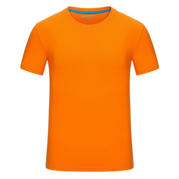 Ylisuuri pariskunta lyhythihainen T-paita, löysä ja hengittävä toppi tytölle, naiselle, äidille, rakastajalle XL Orange Male