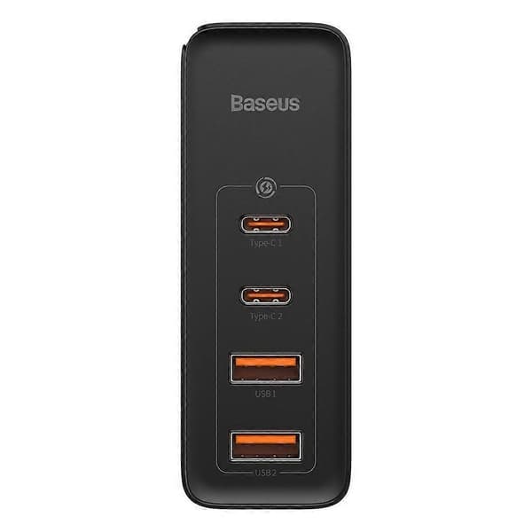GaN2 Pro USB Hurtigoplader USB-C QC PD 100W Sort