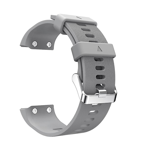 Blød silikone urrem til Garmin Forerunner 35 Grey Style C Garmin Forerunner 35