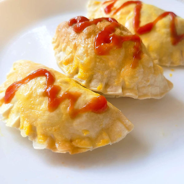 3-delad degpressatsats för stora dumplings, perfekt köksredskap för handpajer, pierogi, ravioli, calzone och empanada, 3 olika