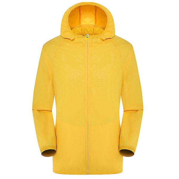 Ultralätt regn- och vindtät jacka, andningsbar, vattentät och vindtät för kvinnor 4XL C