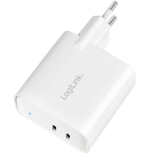 USB-oplader 2 x USB-C PD 40W GaN