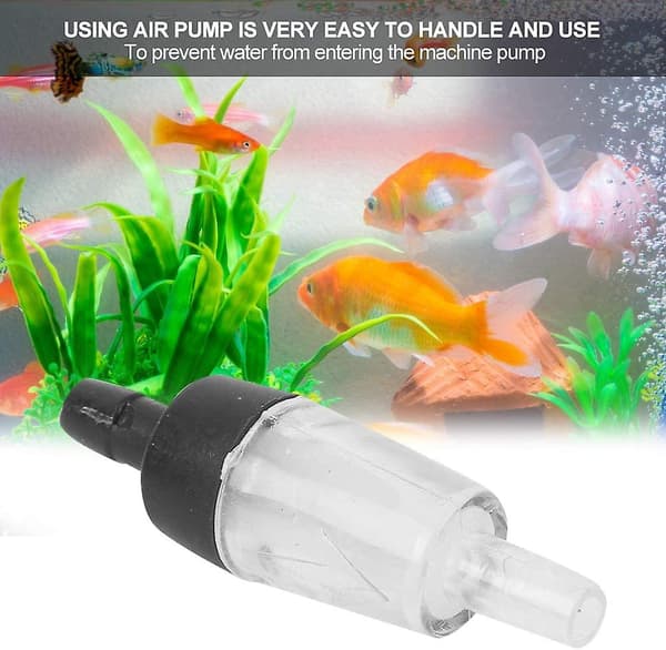 Akvarietillbehör 20 st luftpump backventil, backventil, akvariumtillbehör tillbehör Pvc envägs backventil för