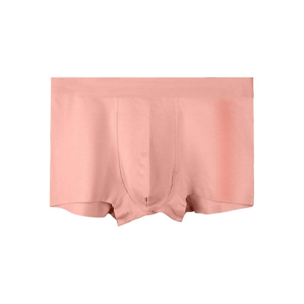 Boxer Briefs Herr Underkläder Män Pack Mjuk Bomullsunderkläder pink L