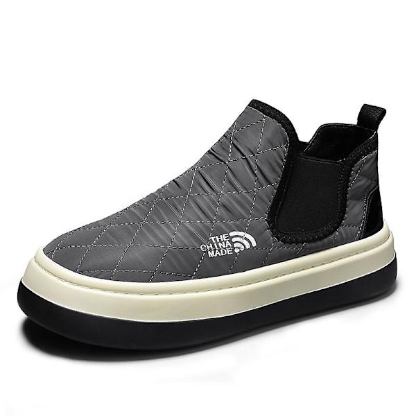 Herre Fritidssko Vinter Hold Varmen Sko Frw898 Gray EU 39