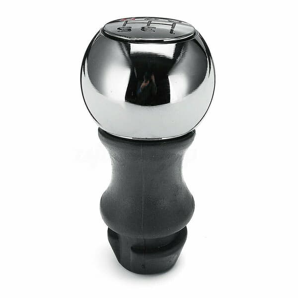 5-trinns girknott i aluminium, svart tall