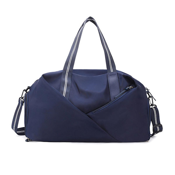 Sporty Reisepose Arbeidsbesparende Duffelbag Forsterket Skulderveske Blue