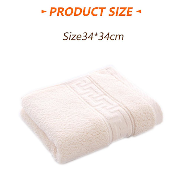 3-delad handduksset Handduk, badhandduk, ansiktshandduk, gästhandduk, duschhandduk, bastuhantduk 34*34cm style1