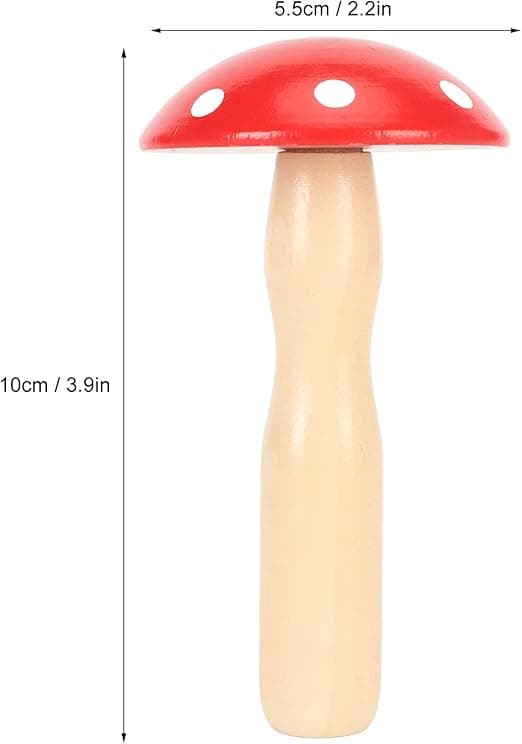 Stoppesvamp med nål, 3,9 x 5,6 cm avtakbart bøyd håndtak
