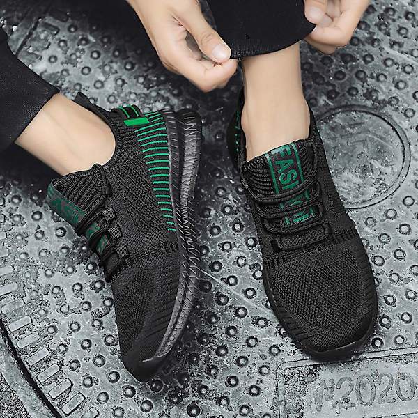 Flying Knit miesten kengät hengittävät juoksukengät Fr553 Green EU 43
