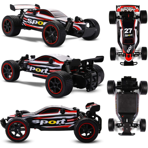 Rc Racing Cars 2.4ghz Radiofjärrkontroll Bil 1: 20 2wd(gul 1881)
