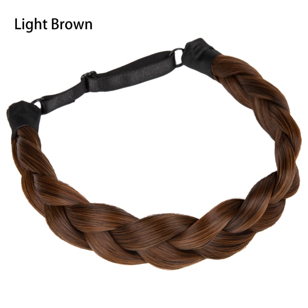 1 st syntetiskt bandhår flätor med justerbart bälte flätad bohemisk stil damfrisyr 4 30 Athree strand braid