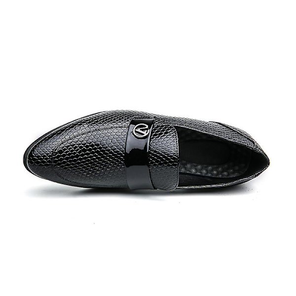 Herr Casual Skor Läder Skor Omslag Fot Skor Fr3522 Black EU 41