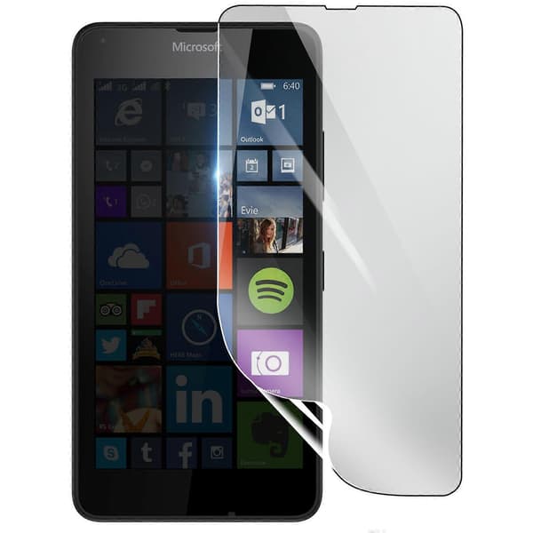 Støtsikker Hydrogel Skjermbeskytter for Microsoft Lumia 640, Transparent