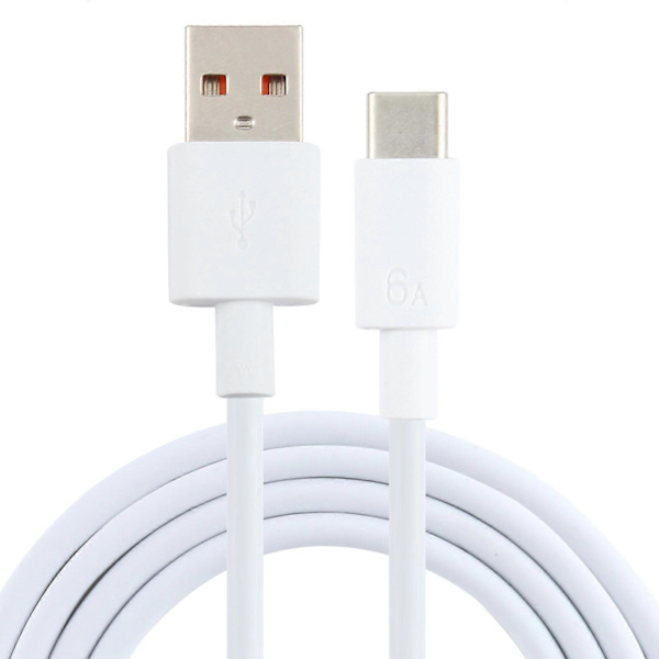 2m 6A USB3.0 Hane till USB-C / Type-C Hane Datakabel