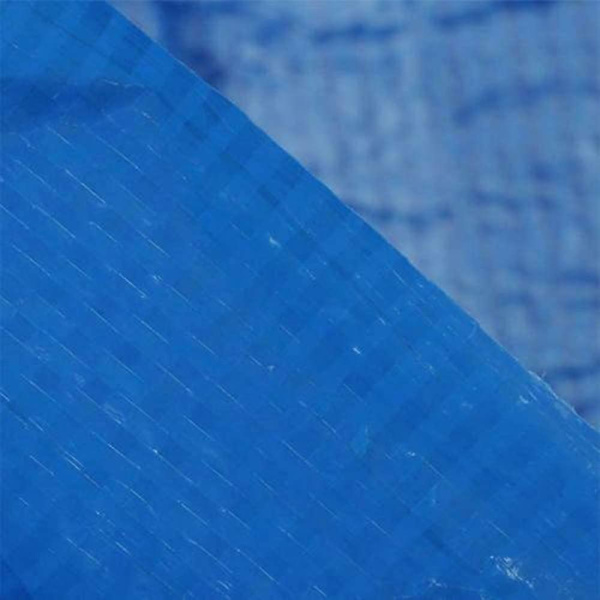 Poolskydd presenningar poolskydd tillbehör blå för rund ovan mark pool regnskydd, hållbar lämplig för alla