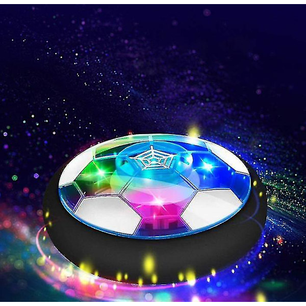 Qian Kids Toys Hover Soccer Ball, Uppladdningsbar Air Power Football Utomhus Led Soccer Disk Toy