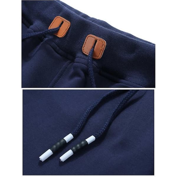 Herrshorts Casual Sommarshorts Med Ficka Dark grey 2XL