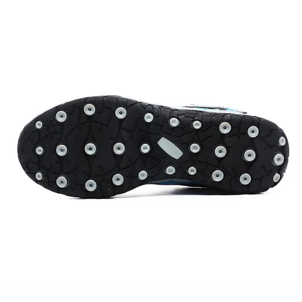 Dam Vandringsskor Låg-Top Sneakers För Utomhus Trailing Trekking Walking 3D232 Blue EU 36