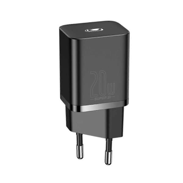 USB-C 20W Sector -laturi USB-C/Lightning-kaapelilla Black